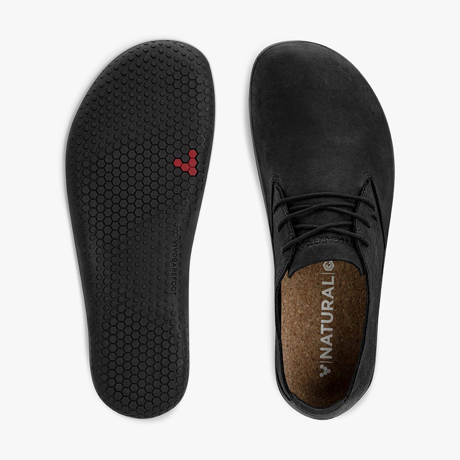 Vivobarefoot Ra II Arbejdssko Herre Sort | Danmark 0117DFMN